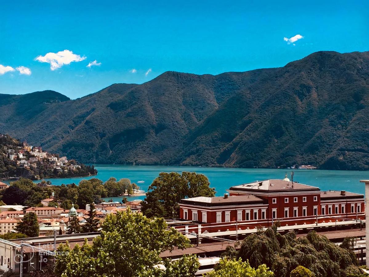 Lakeview Panorama Penthouse With Washer & Dryer Lugano Buitenkant foto
