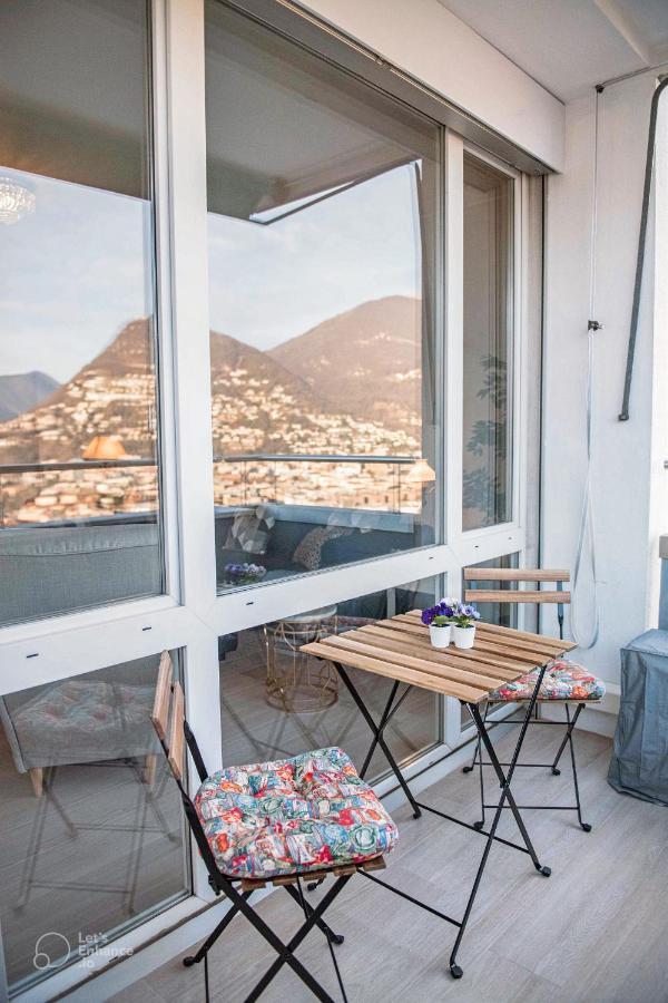 Lakeview Panorama Penthouse With Washer & Dryer Lugano Buitenkant foto