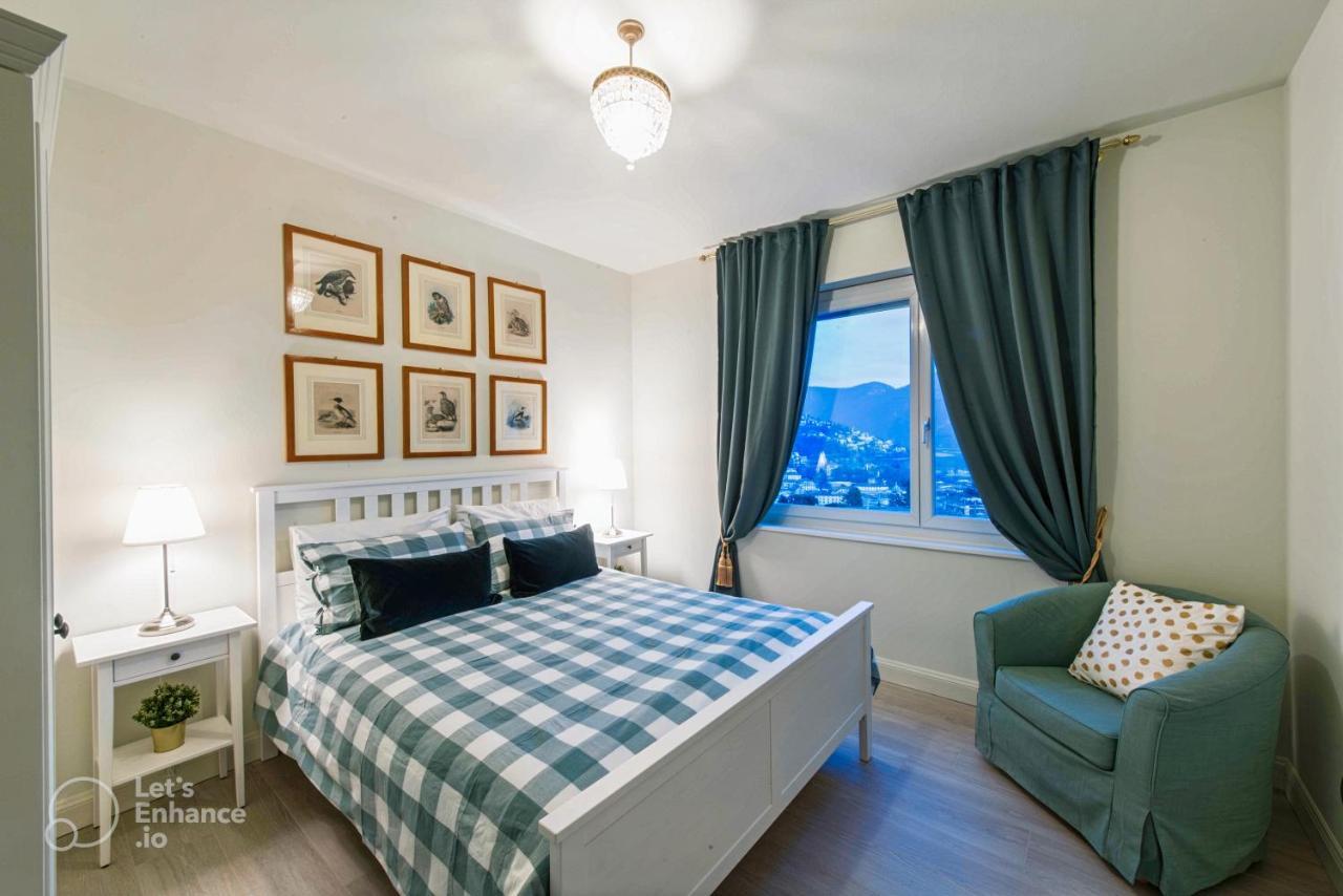 Lakeview Panorama Penthouse With Washer & Dryer Lugano Buitenkant foto